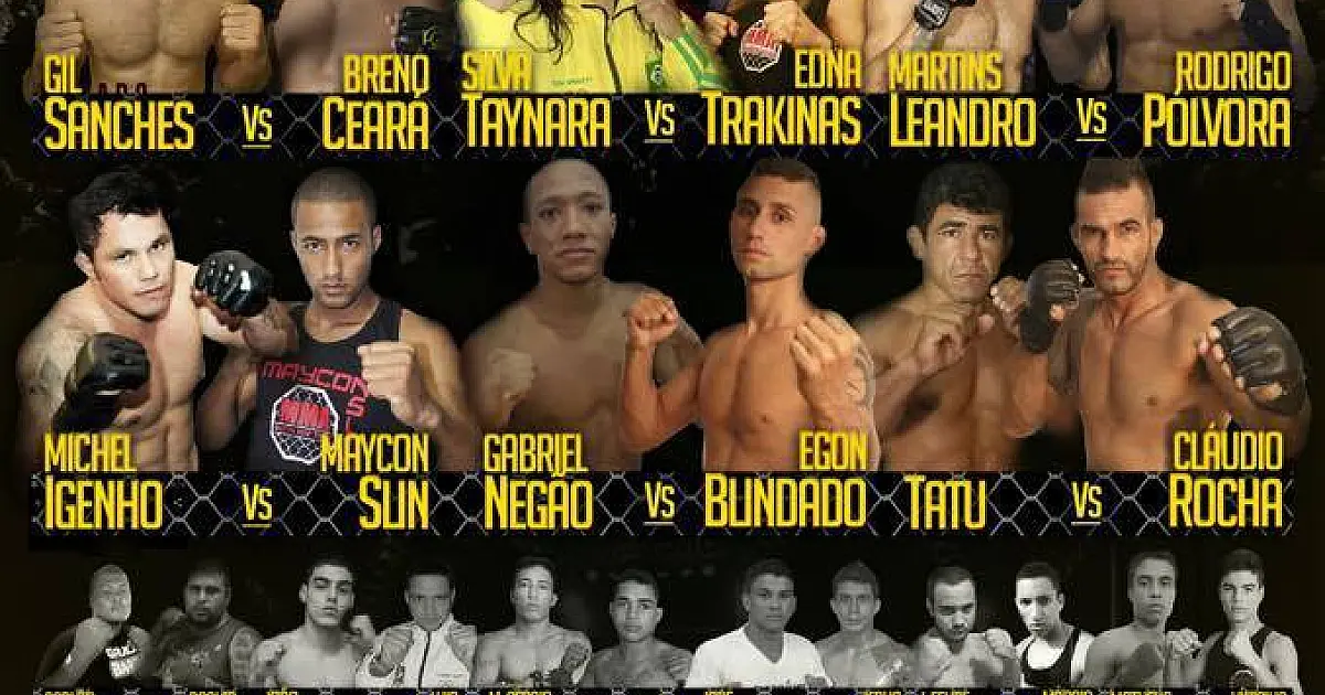 Fight Night: Gil Sanches diz que está preparado para enfrentar Cearazão