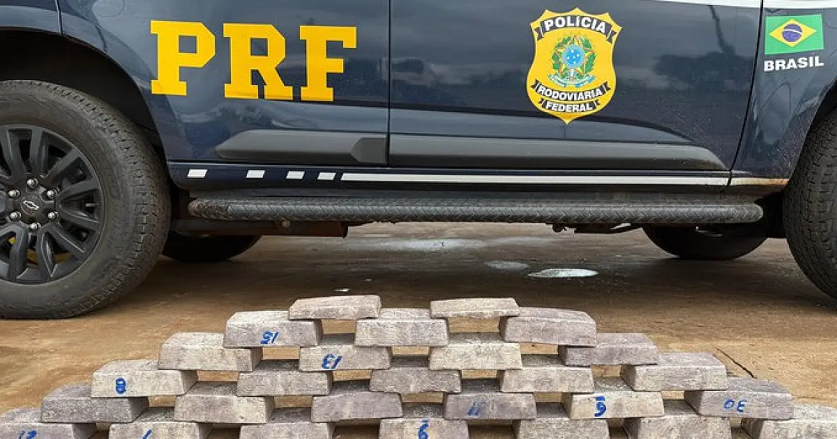 PRF apreende 160 kg de prata contrabandeada da Bolívia na BR-262