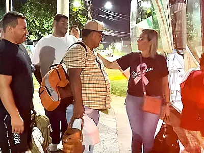 Pacientes de Ladário realizam atendimento ortopédico em Bonito