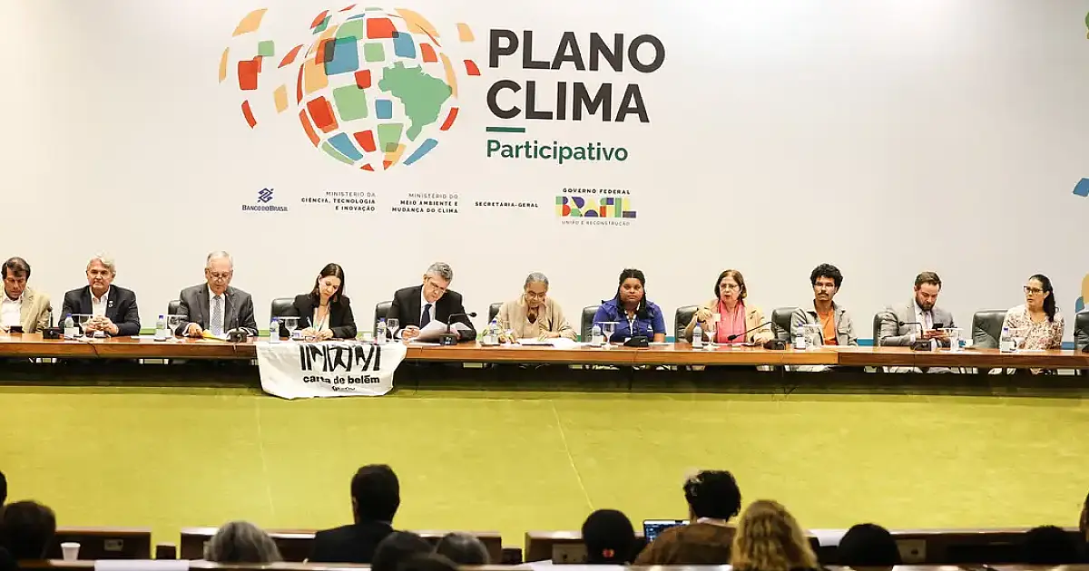 Plano Clima é aprovado para orientar políticas no país até 2035