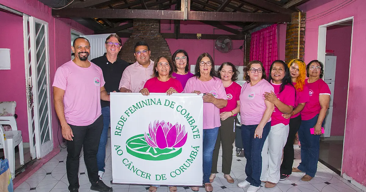 Com apoio de emenda e FMIS, Rede Feminina de Combate ao Câncer recebe R$ 125 mil