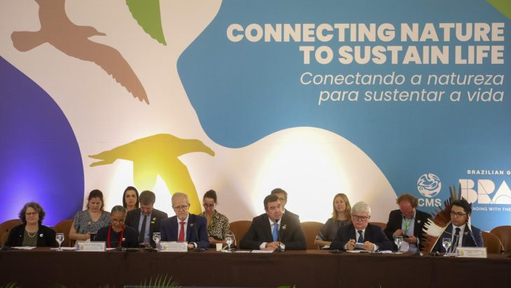 Lideranças nacionais na COP 15 em MS. (Foto: Álvaro Rezende, Secom/MS)