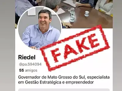 Governador denuncia perfil falso dele criado para dar golpes