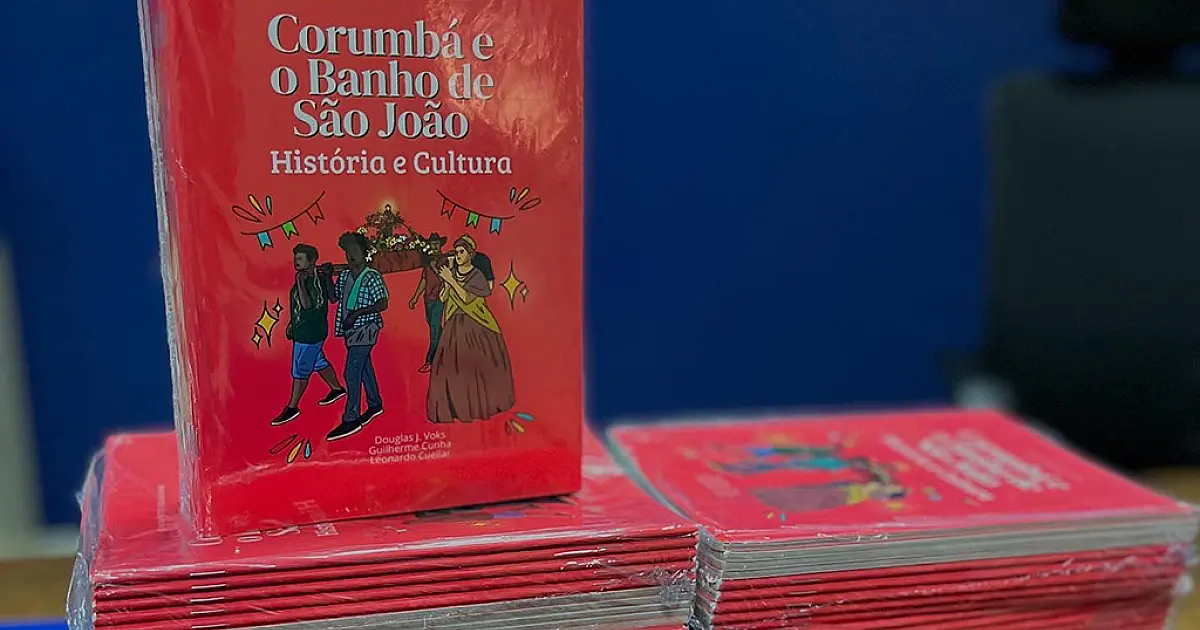 Livro sobre o Banho de São João será material paradidático na REME de Corumbá