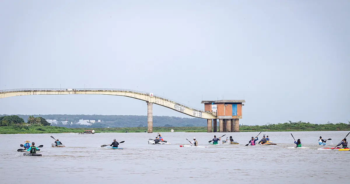 Corumbá sedia primeira competição internacional de canoagem em MS