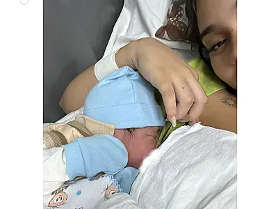 Lucca José é o primeiro bebê de 2026 a nascer em Corumbá