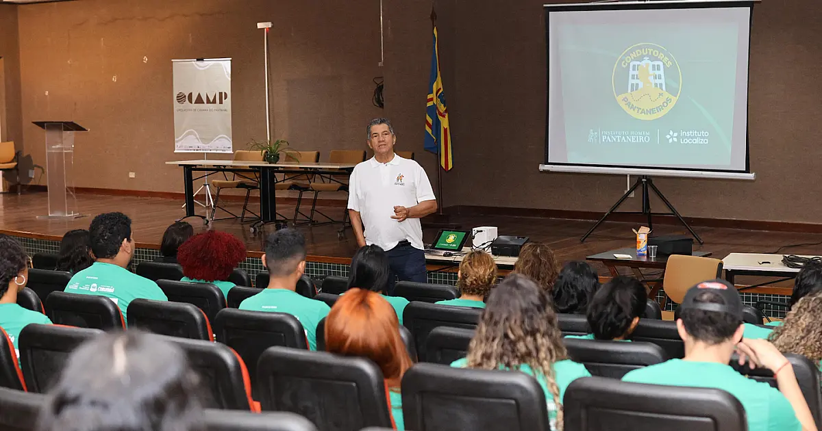 Alunos selecionados participam de Aula Magma do curso Condutores Pantaneiros