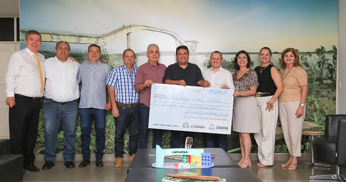 Corumbá destina R$ 15 mil à Associação Leque de Oportunidades para crianças