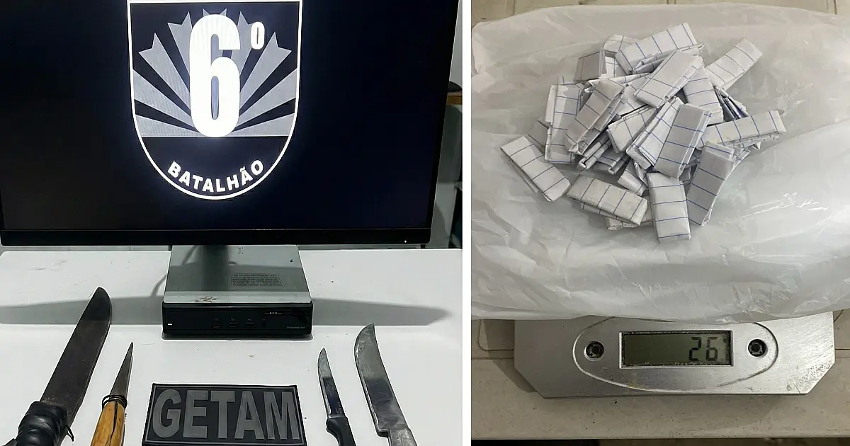 Homem com mandado em aberto é preso com drogas e armas em Corumbá