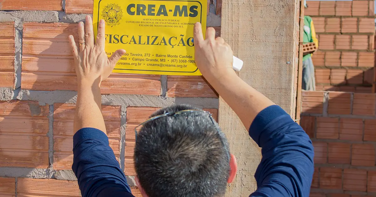 CREA-MS intensifica fiscalização de obras em Corumbá