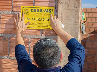 CREA-MS intensifica fiscalização de obras em Corumbá