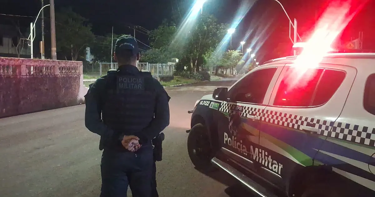 Homem é preso após fugir de abordagem e confessar roubo em Corumbá