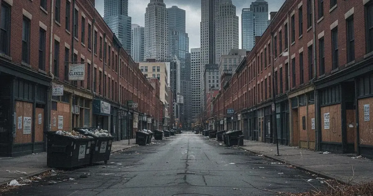 Quando a cidade apenas hospeda a economia