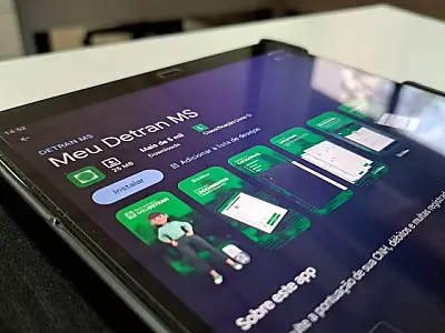 Aplicativo e portal de serviços do Detran-MS alcançam quase 9,5 mil acessos diários