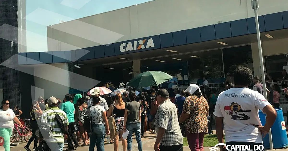 Agência da Caixa em Corumbá abre hoje das 8h até 12h
