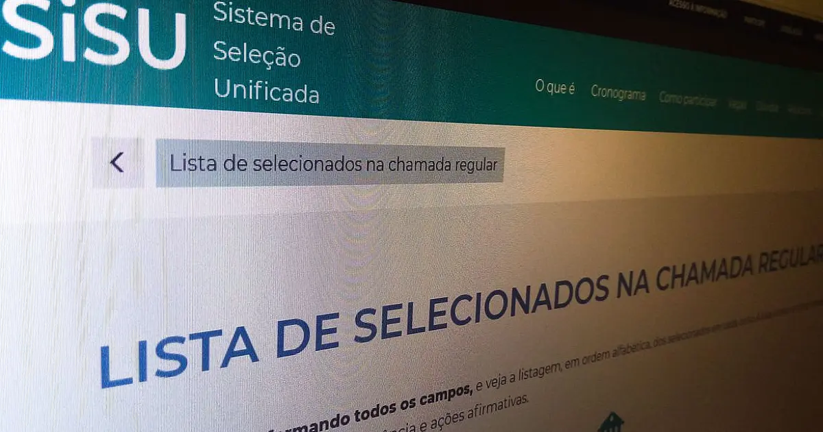 Prazo de inscrições para o Sisu termina nesta sexta-feira