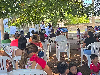 CRAS promove diálogo sobre saúde mental e meio ambiente com usuários