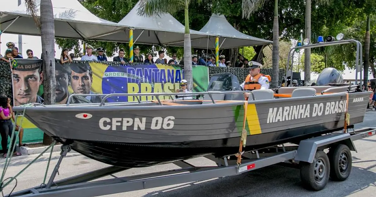 Ruas do centro de Corumbá estão fechadas para o Desfile de 7 de Setembro