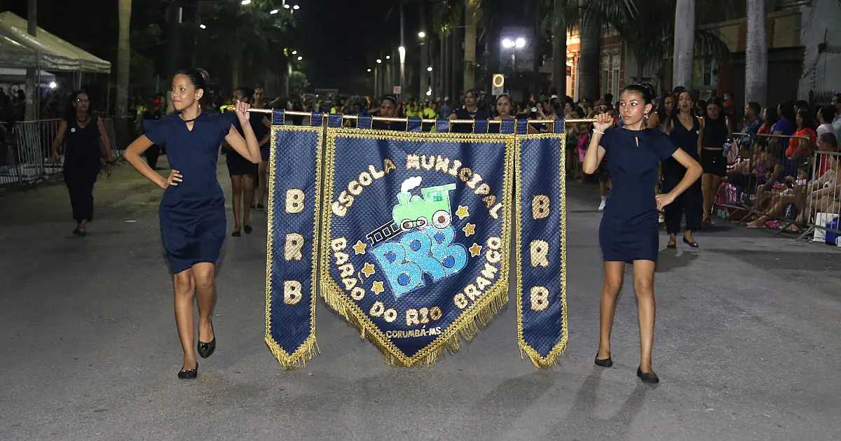 Confira a ordem do desfile cívico-militar que celebra 247 anos de Corumbá