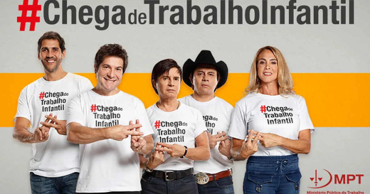 Lançada campanha nacional contra o trabalho infantil