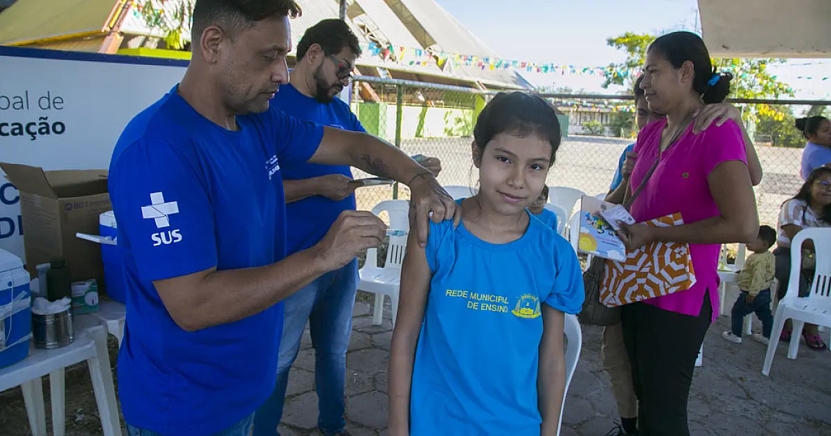 Vacinação contra dengue segue baixa entre crianças e adolescentes de Corumbá