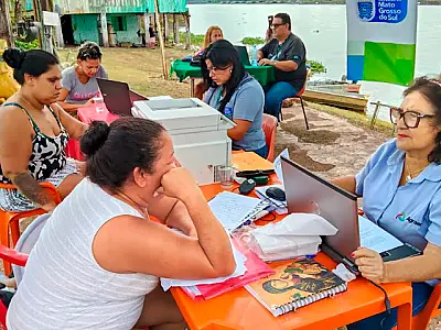 Ação leva atendimento previdenciário a agricultores familiares de Corumbá
