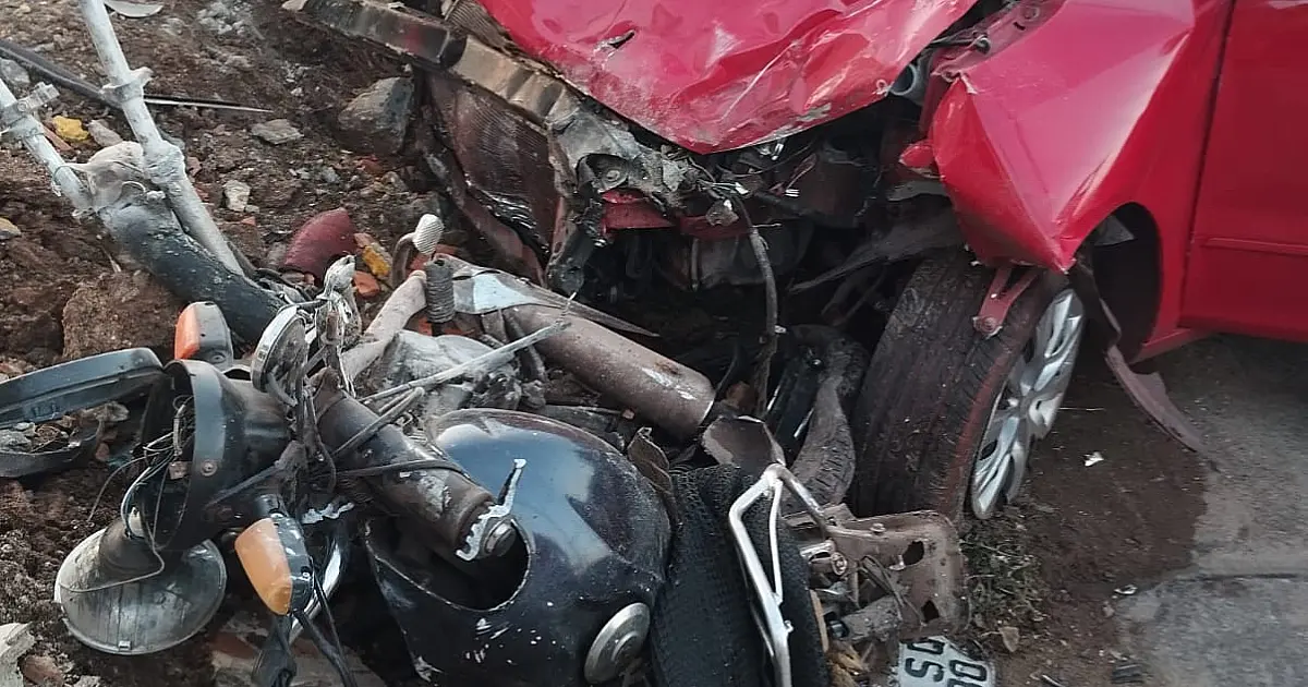 Passageira da moto não resistiu aos ferimentos da colisão na Rio Branco