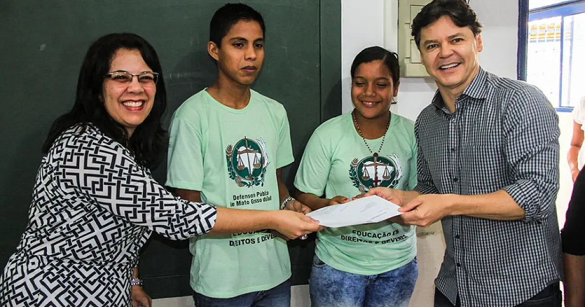 Projeto da Defensoria Pública conscientiza alunos da Reme