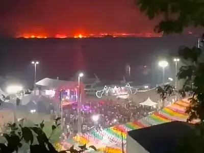 Família acusada de provocar muralha de fogo no Pantanal sofre bloqueio de R$ 40 milhões