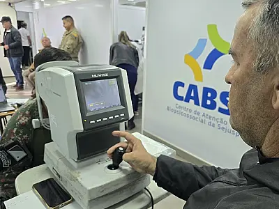 Carreta da Saúde atende servidores da segurança pública de Corumbá até sexta-feira, 27