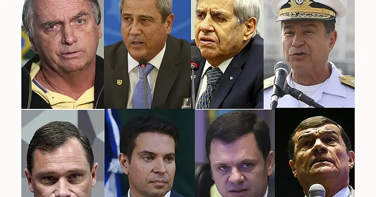 Confira as penas de Bolsonaro e mais sete condenados pelo Supremo