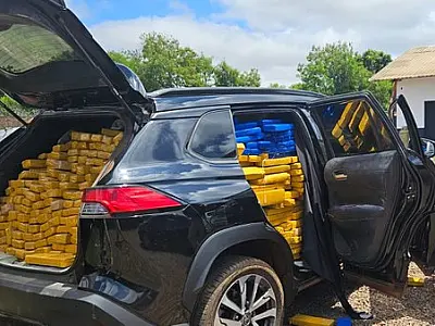 Fim de semana teve apreensão de 1,2 tonelada de maconha em rodovia de MS