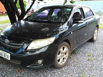 Leilão do Detran-MS tem Corolla com lance inicial a partir de R$ 10 mil
