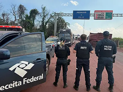 Operação aprende drogas e 2 toneladas de mercadorias irregulares em Corumbá