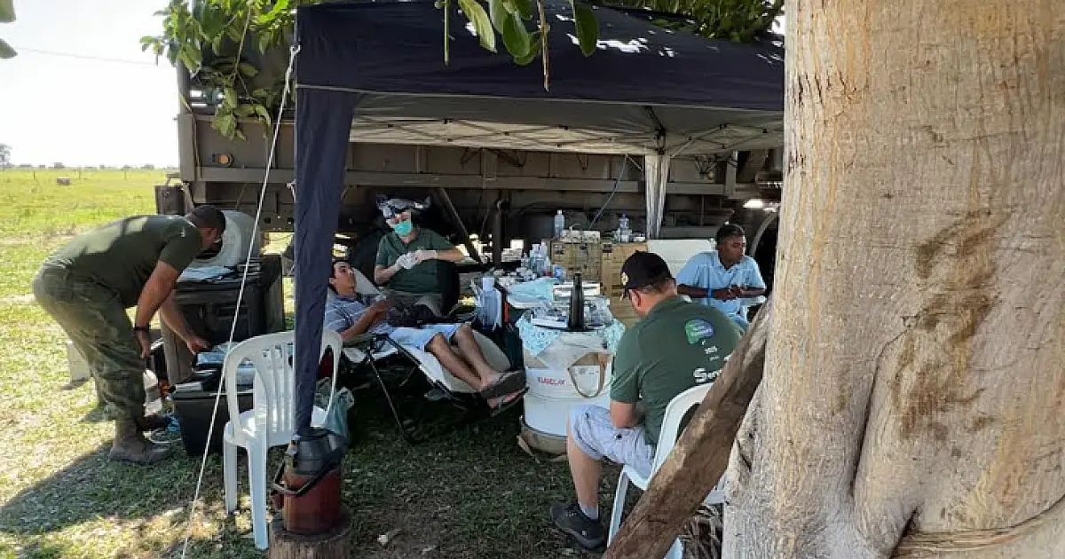 Expedição Alma Pantaneira ultrapassa mil atendimentos no coração do Pantanal