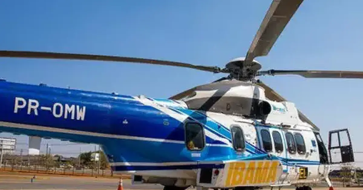 Aeronaves chegam ao Amolar para conter incêndio iniciado por raio no Pantanal