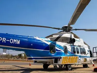 Aeronaves chegam ao Amolar para conter incêndio iniciado por raio no Pantanal