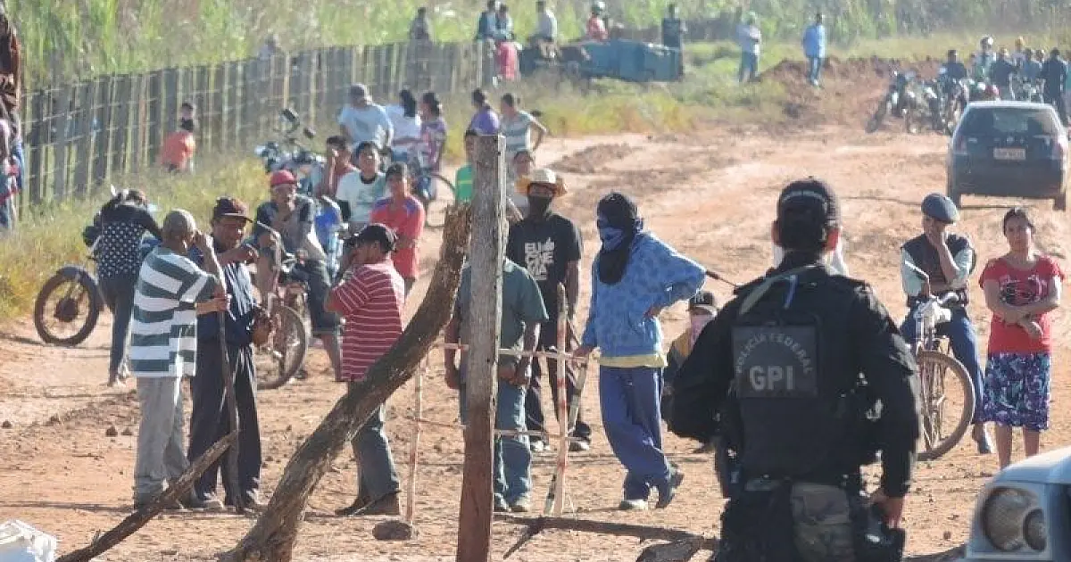 Reforço da Força Nacional e Polícia Federal chega em área de conflito