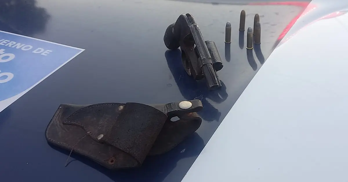 PM apreende arma ilegal durante patrulhamento em Ladário