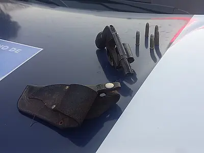 PM apreende arma ilegal durante patrulhamento em Ladário