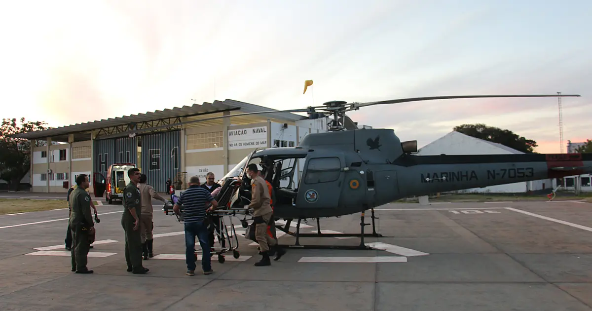 Idosa com problemas respiratórios é resgata por aeronave no Pantanal