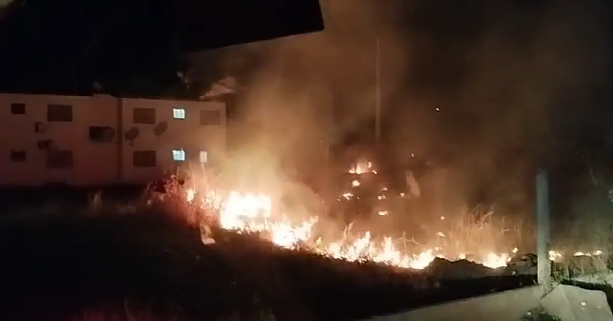 Incêndios em vegetação são maioria das ocorrências dos Bombeiros em Setembro