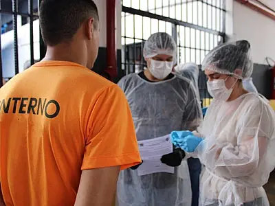 Polícia Científica e Agepen viabilizam coleta genética de 300 internos