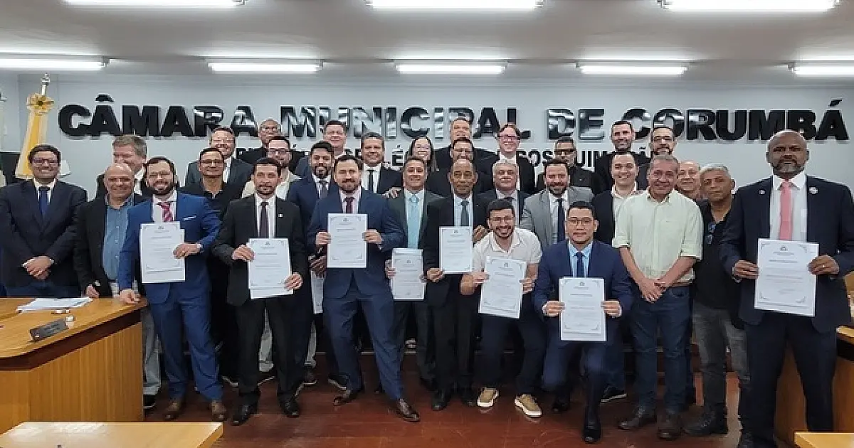 Advogados são homenageados na Câmara de Corumbá