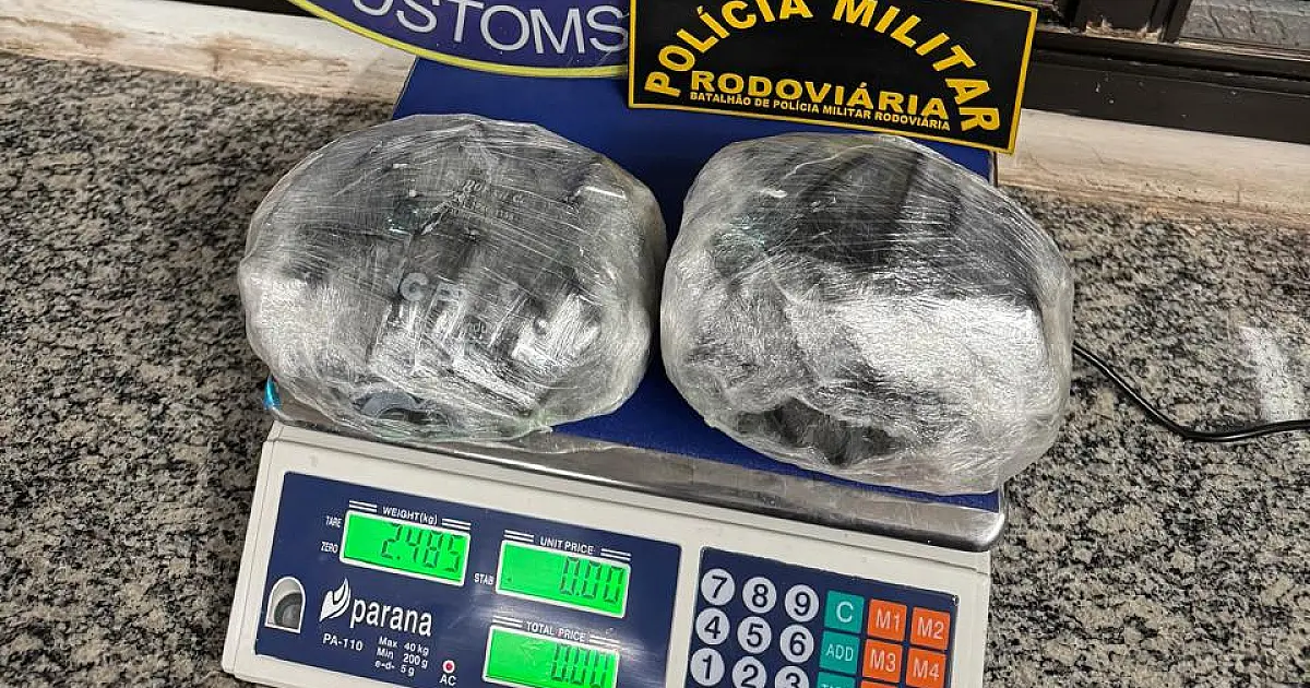 Mulheres bolivianas são flagradas com 2,5 kg de pasta base em cápsulas