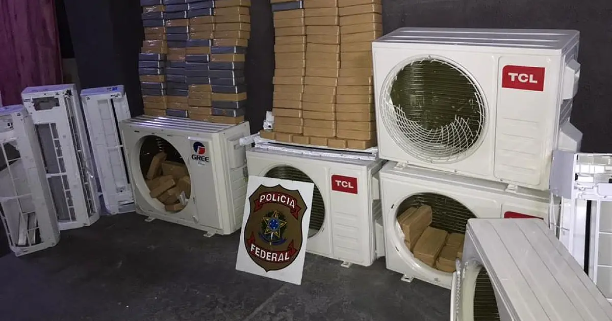 PF apreende 210 kg de pasta base em ônibus que seguia de Corumbá para Capital