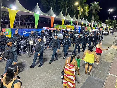 Foragido da Justiça é preso durante policiamento no Carnaval de Corumbá