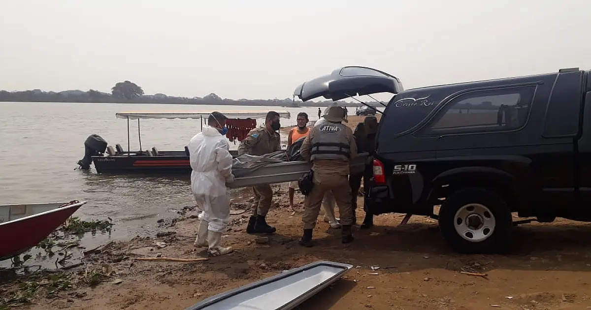 Corpo encontrado no Rio Paraguai tem ferimento de facada e corte no crânio