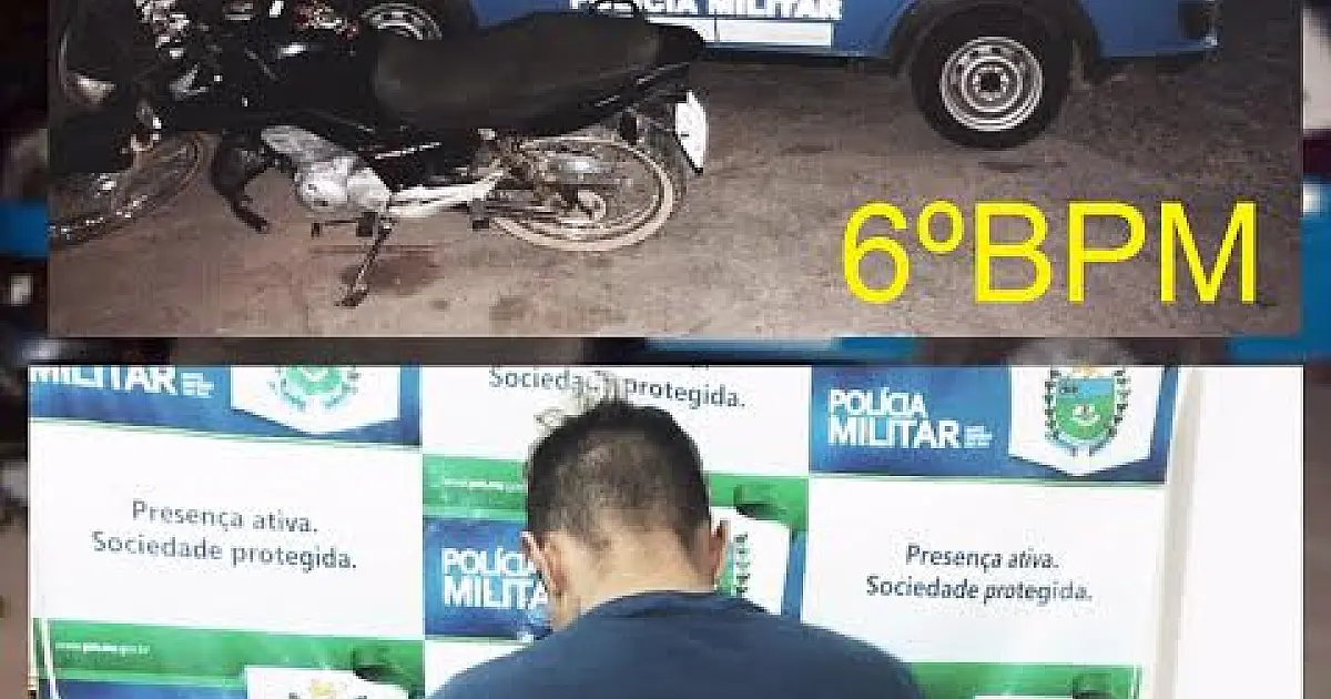 Indivíduo confessa participação em roubo de moto e vai para DP