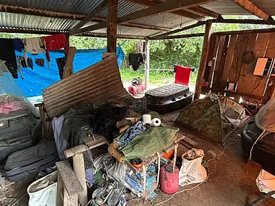 Sete trabalhadores são resgatados em condições análogas à escravidão de fazenda em Porto Murtinho